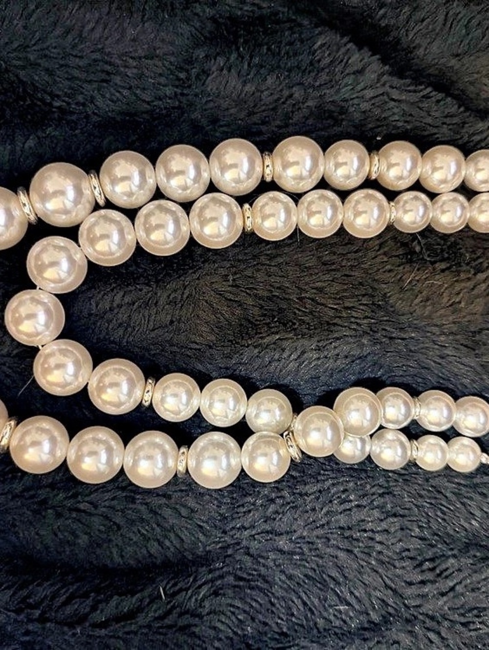 Forever 21 Pearl Layered Necklace NWT